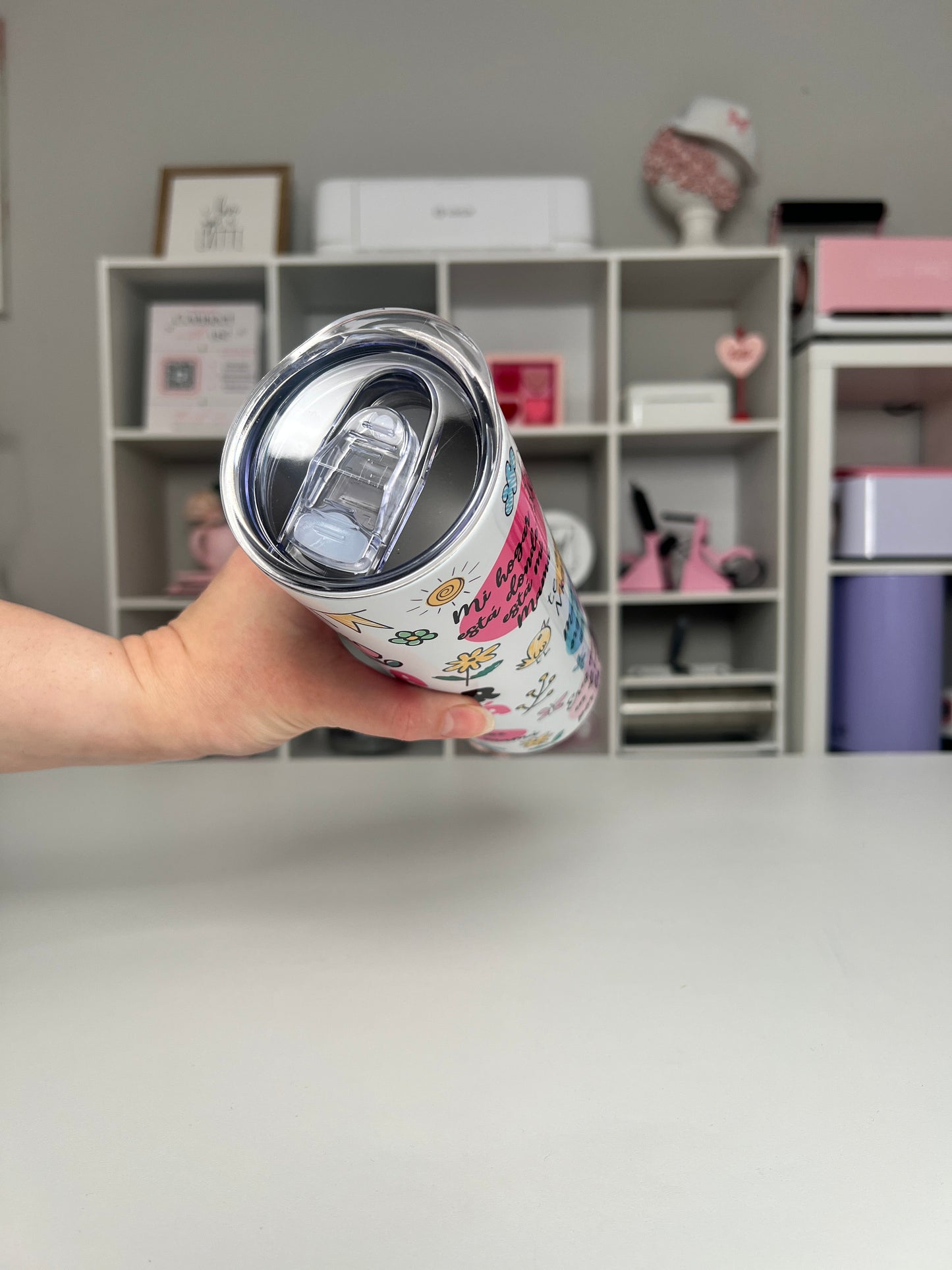 La Mejor Mama 20oz tumbler, Mama quencher, Mejor Mama 20oz custom tumbler