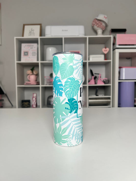Plant Mama 20oz tumbler, Plant quencher, Plant Lover 20oz custom tumbler