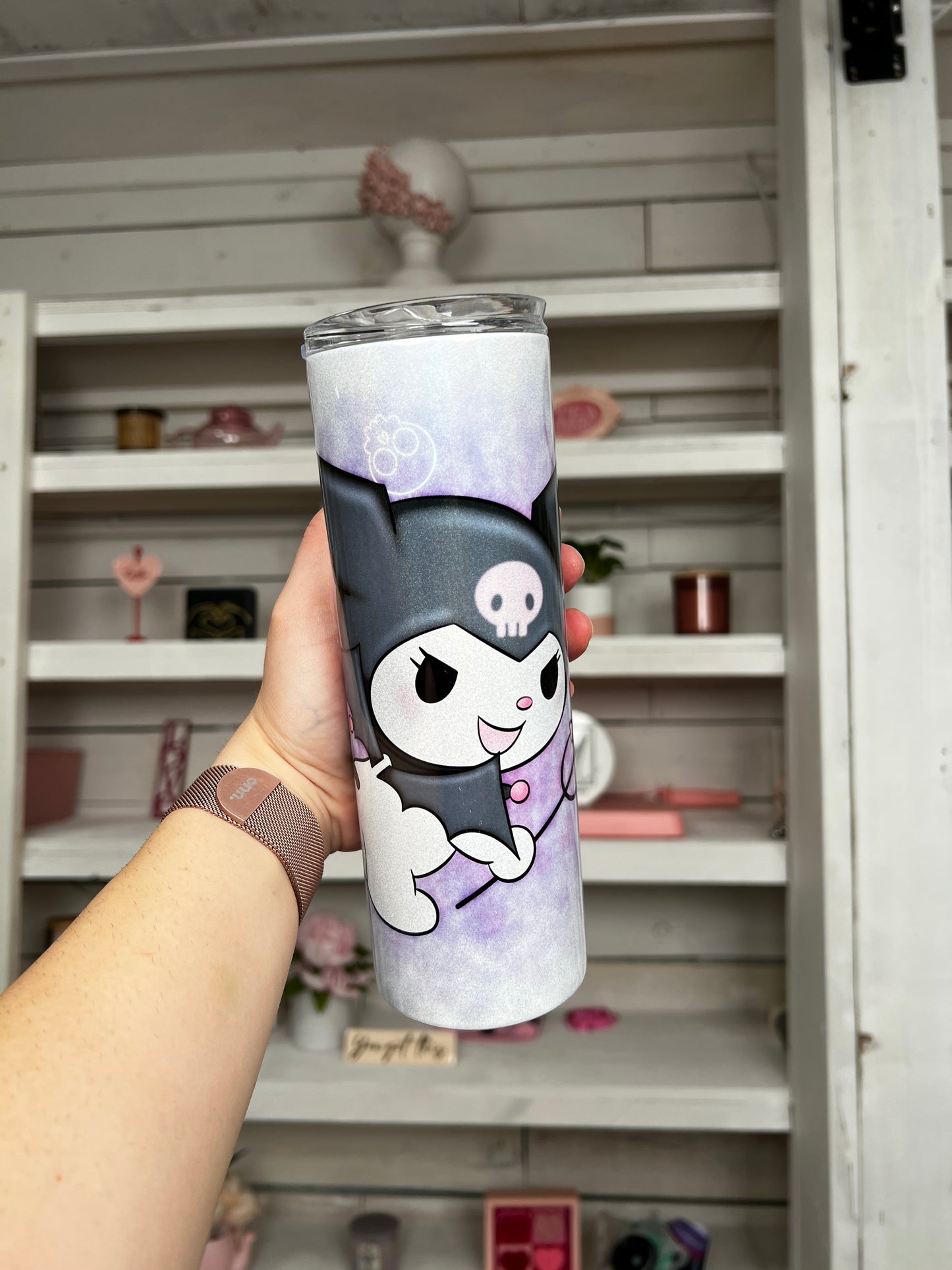 Cartoon Purple 20oz tumbler