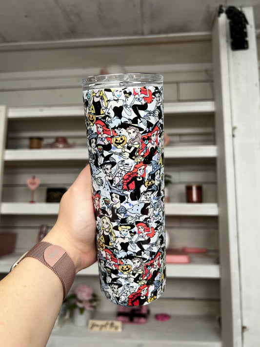 Halloween Princesses 20oz tumbler