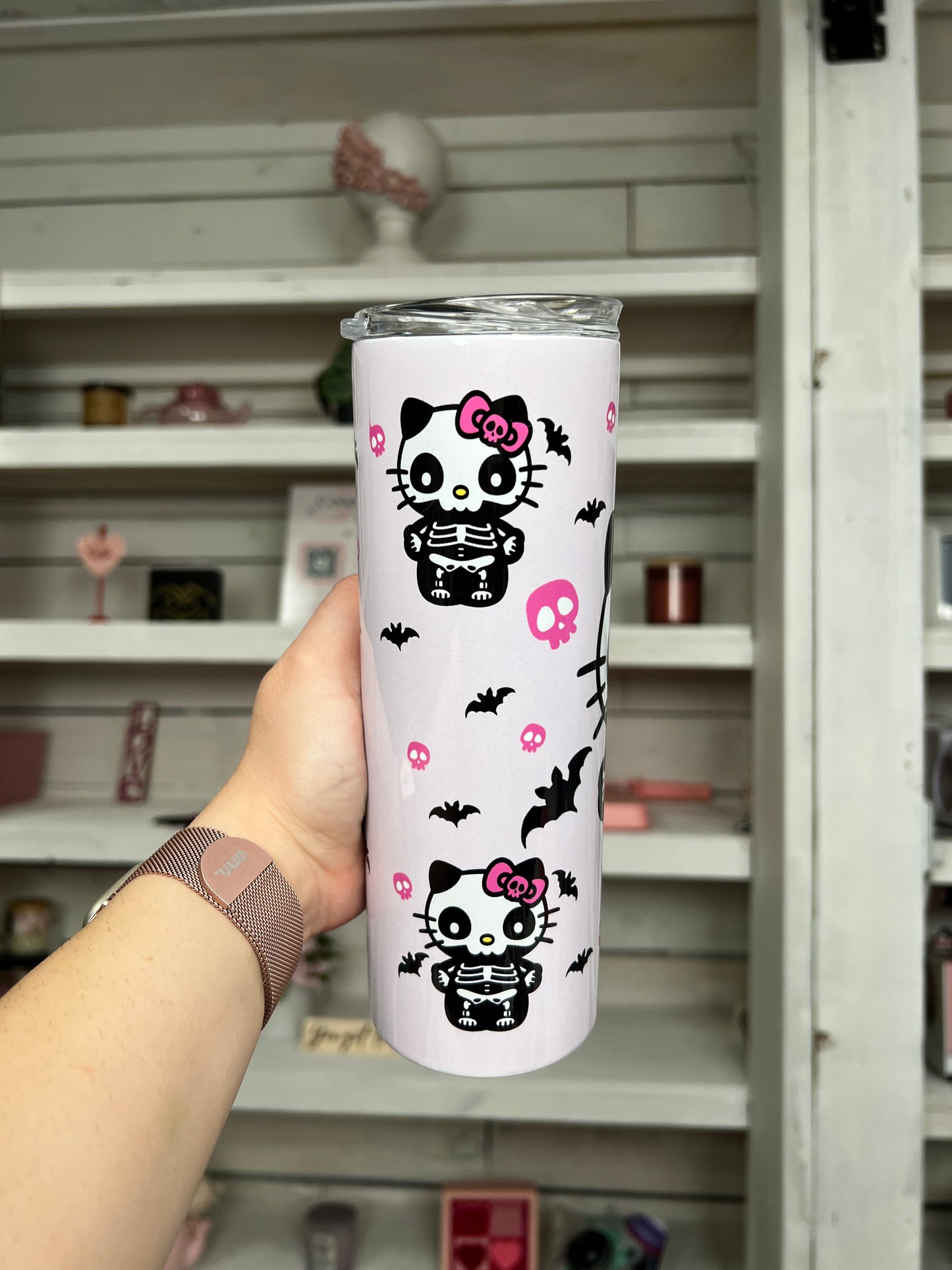 Halloween Kitty 20oz tumbler