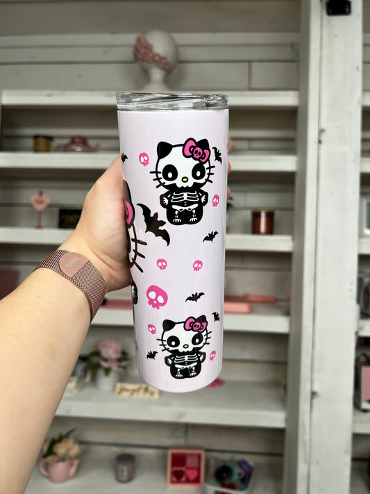 Halloween Kitty 20oz tumbler