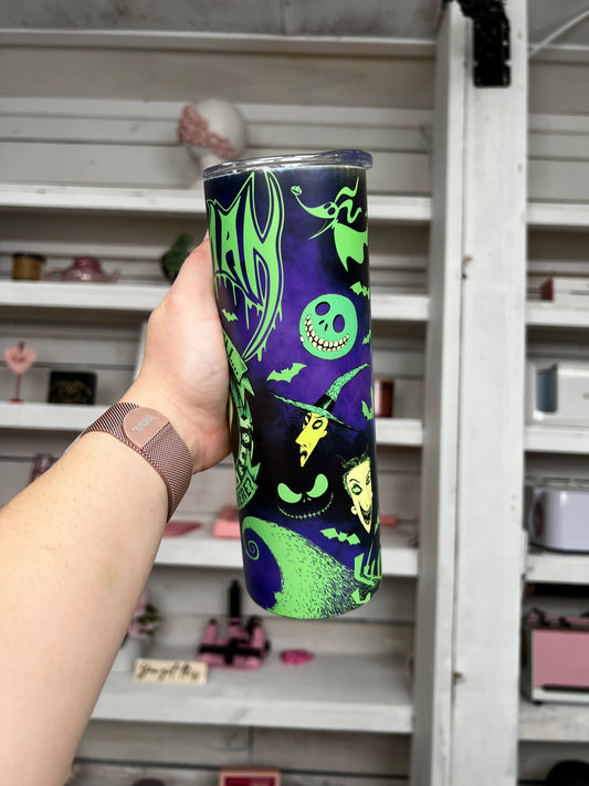 Boogieman Glow in the Dark 20oz tumbler