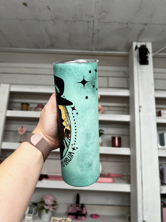 Bad and Bruja 20oz tumbler