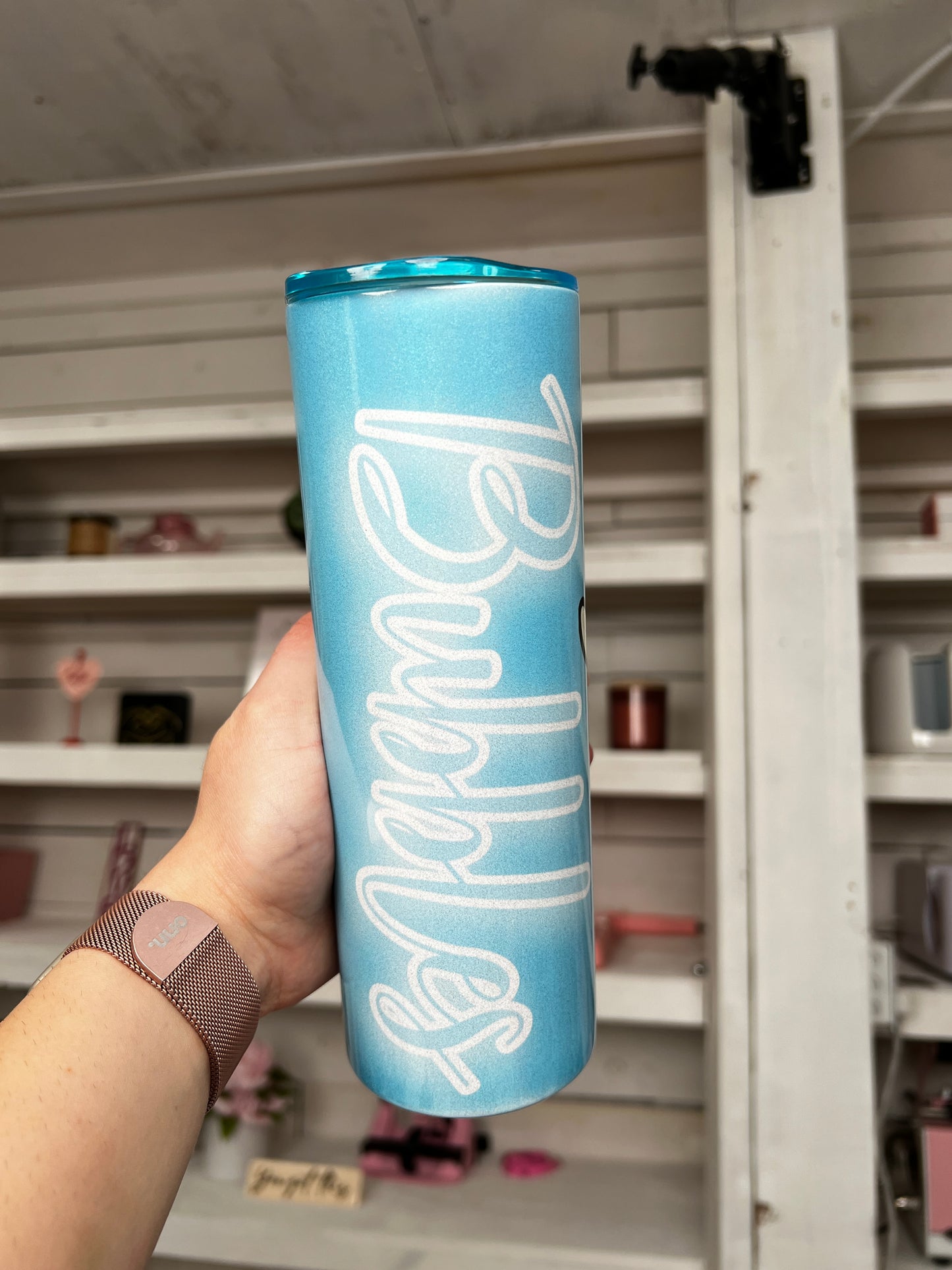 Bubbles Blue 20oz Tumbler