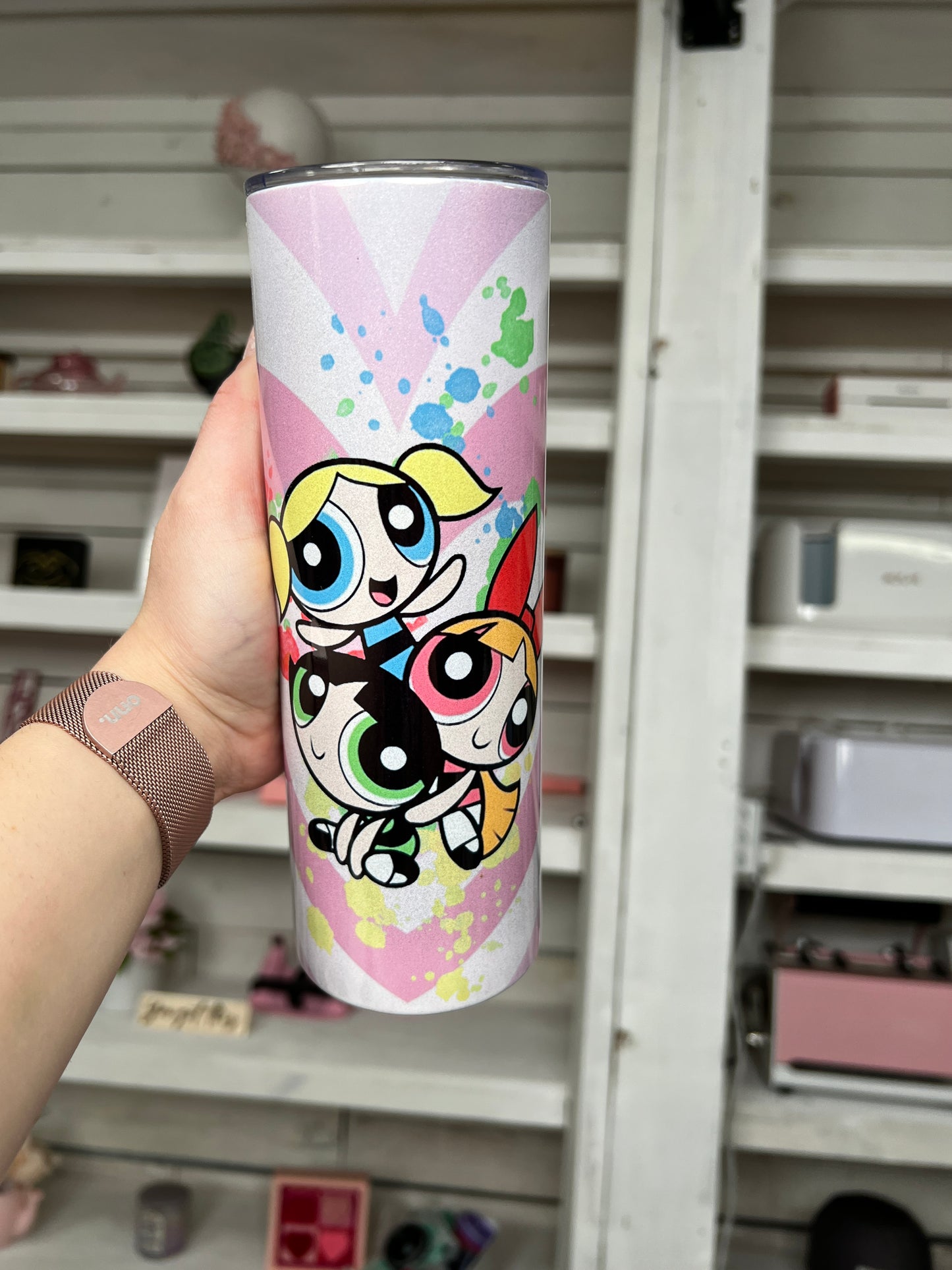 Powerpuff Friends Shimmer 20oz Tumbler