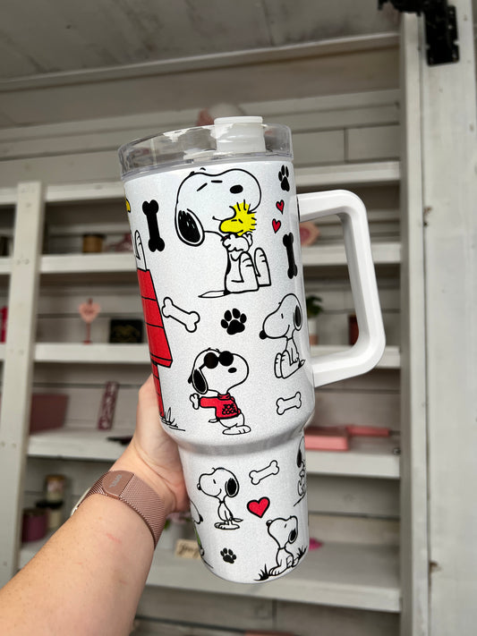 Dog Friend Oopsie 40oz tumbler
