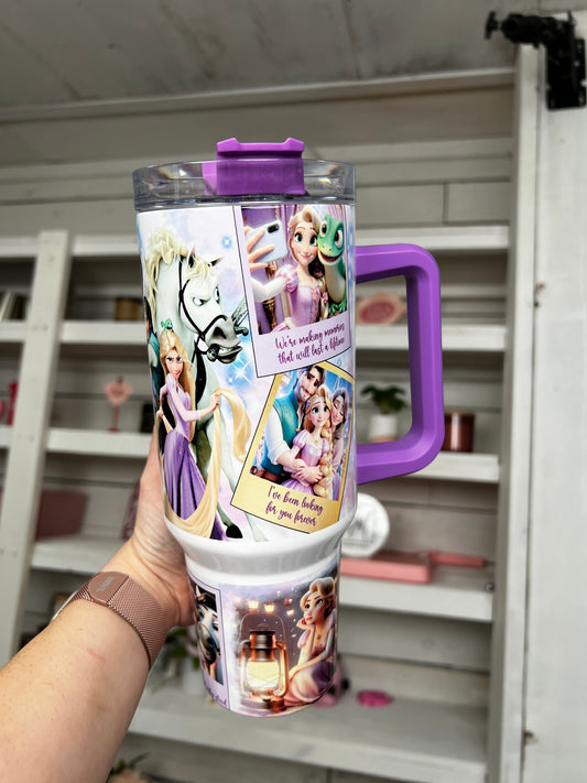 Princess 40oz tumbler