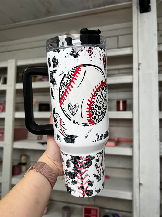 Baseball Mama Oopsie 40oz tumbler