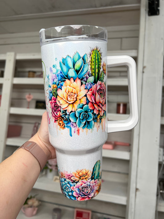 Enjoy The Little Things 40oz tumbler