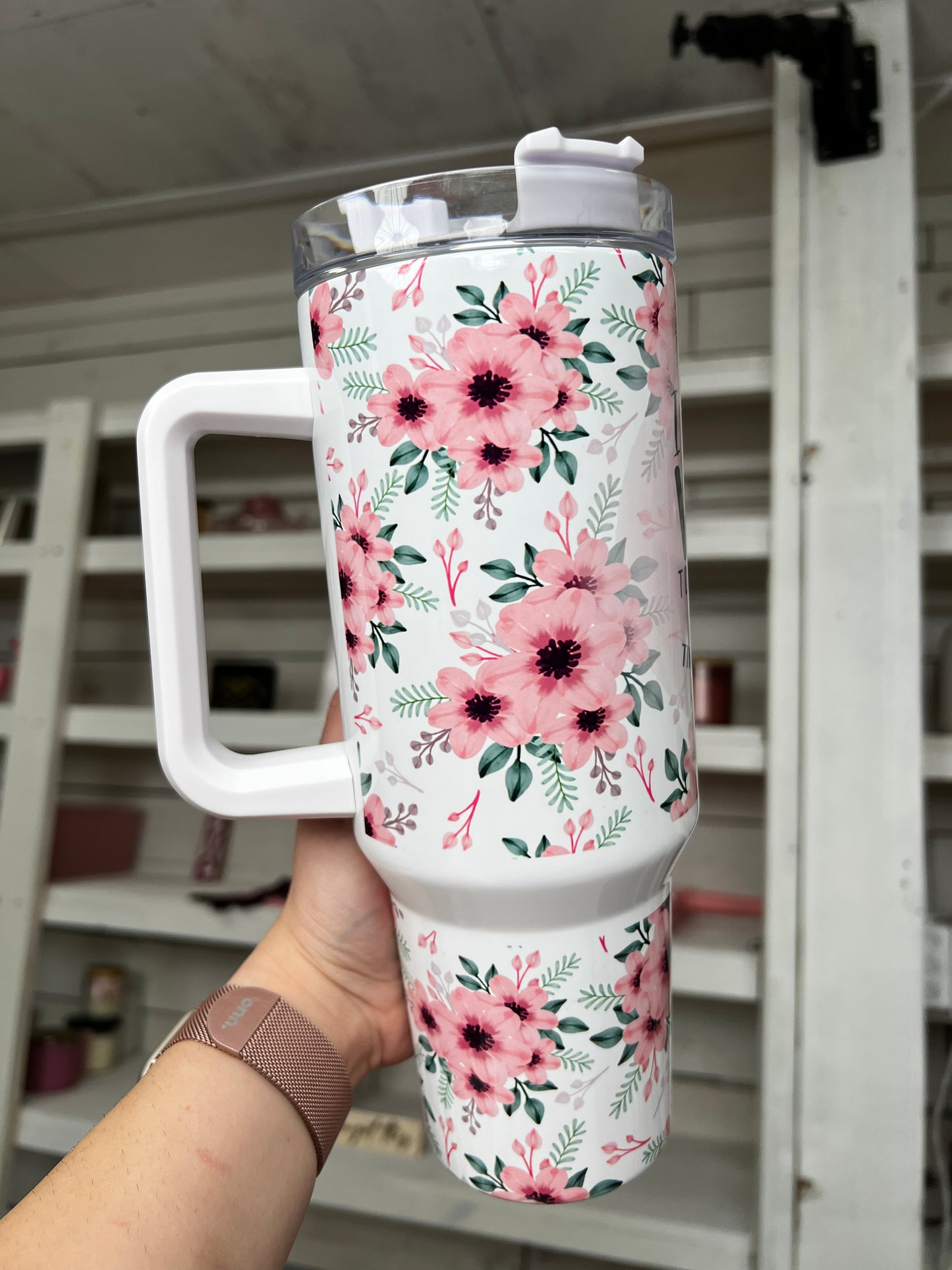 I Whisper WTF 40oz tumbler