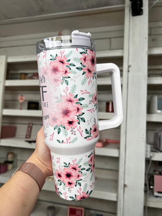 I Whisper WTF 40oz tumbler