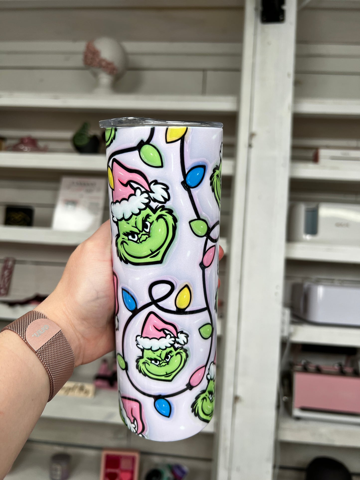 Pink Holiday 20oz Tumbler