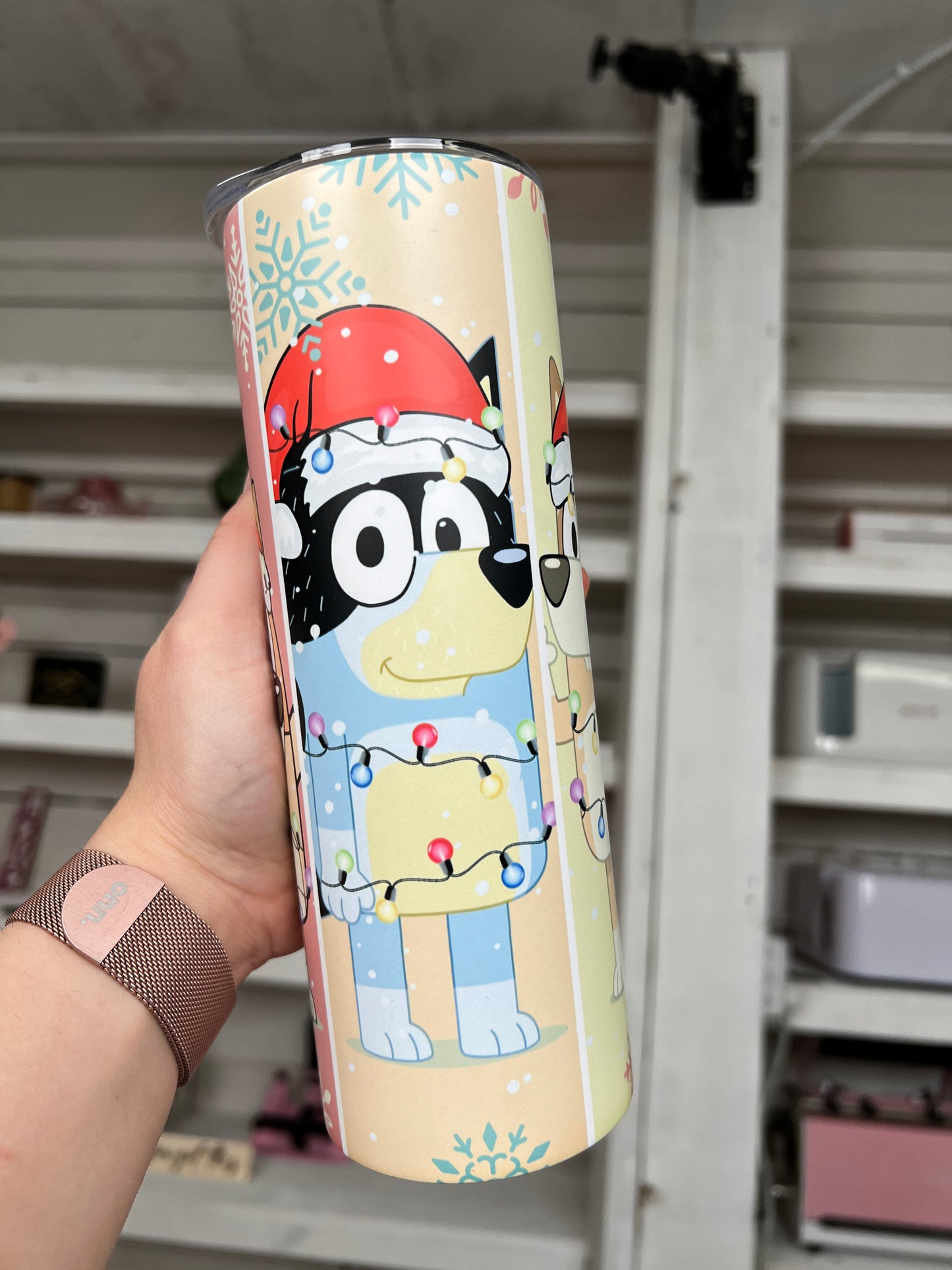 Dog Holiday 20oz Tumbler