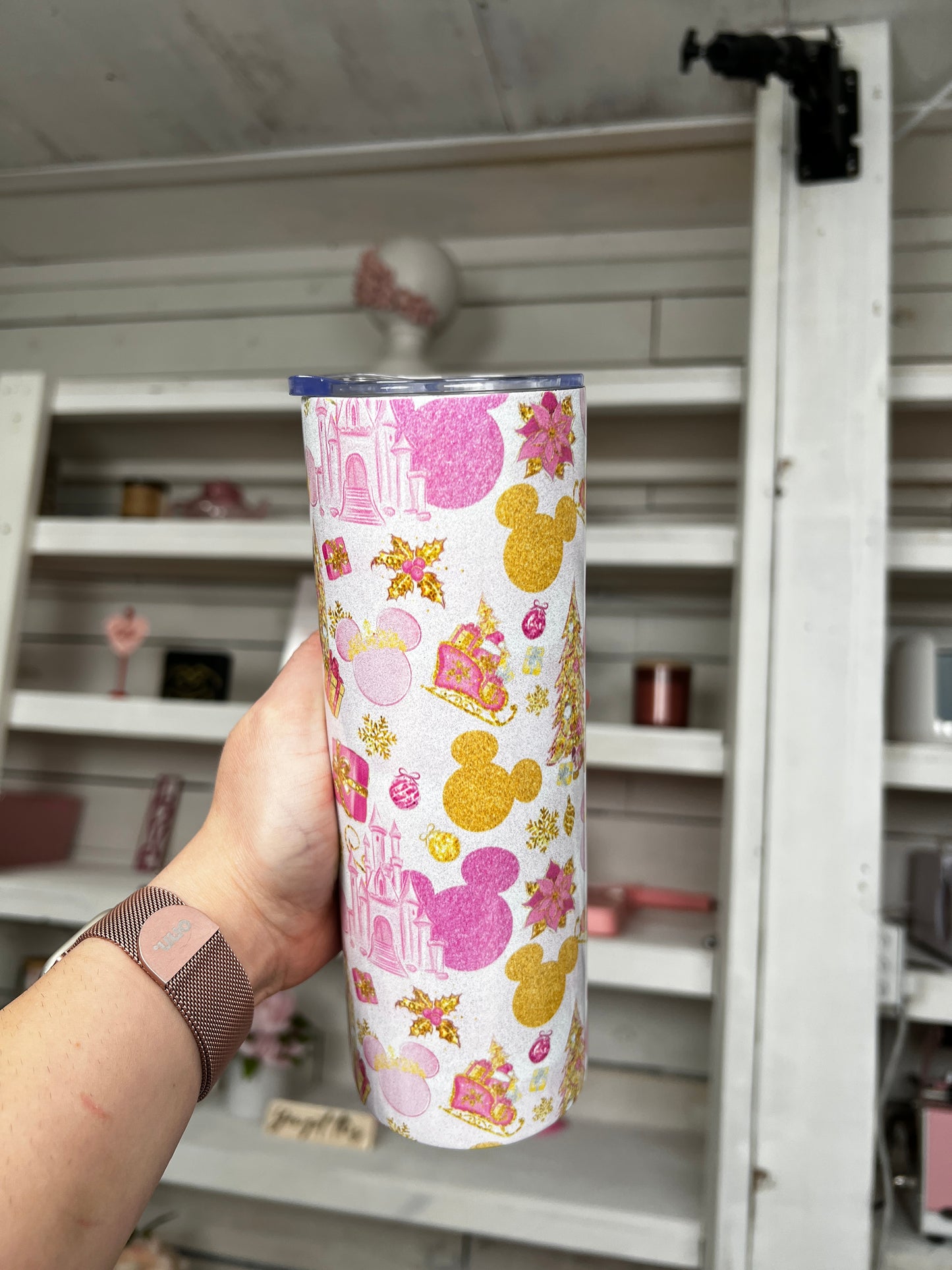 Pink Holiday 20oz Tumbler