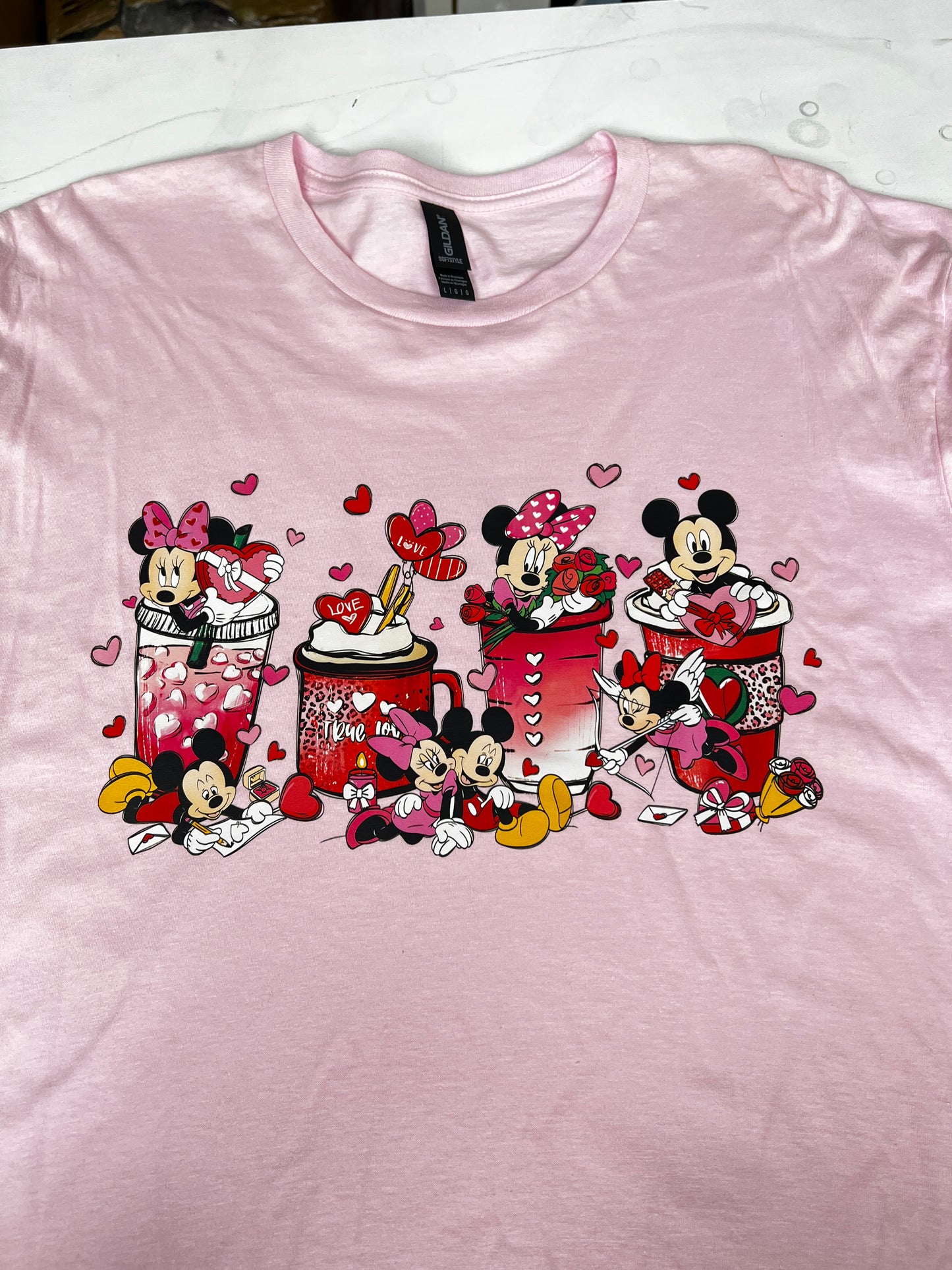 Mouse Pink Large T-Shirt