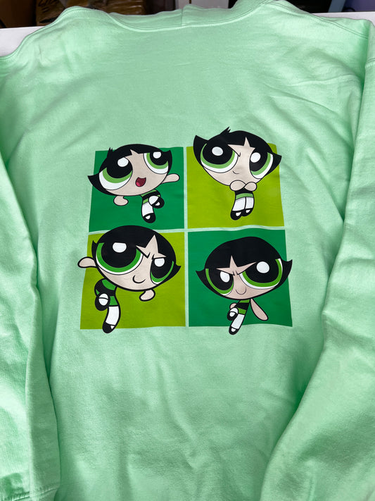 PPG Green Large Hoodie