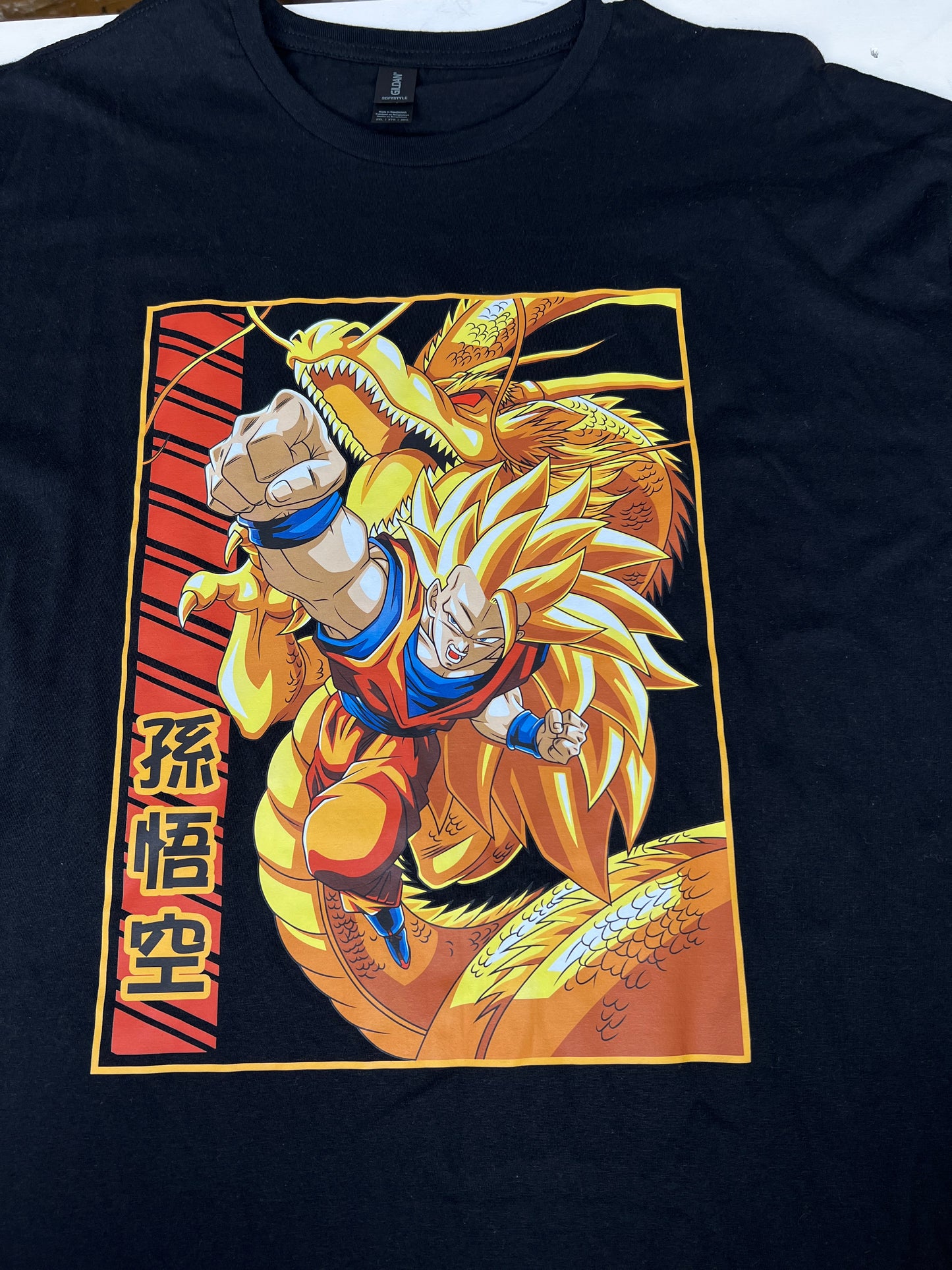 Anime Black 2XL T-Shirt