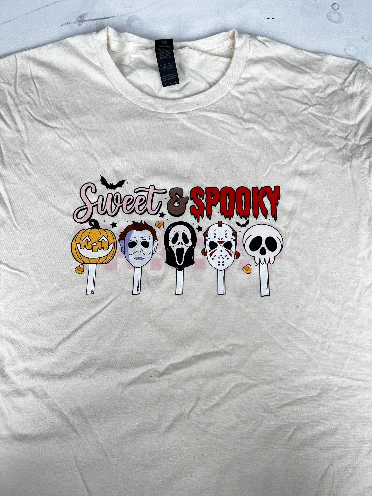 Sweet & Spooky Natural Medium T-Shirt