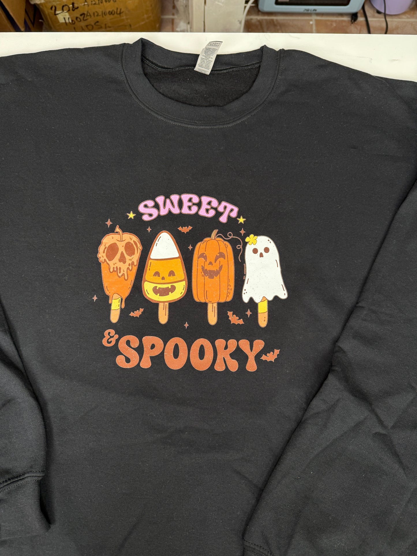 Sweet Spooky Black 3XL Sweater