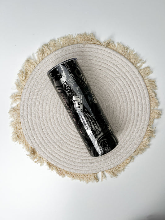 Car Parts 20oz tumbler, Mechanic custom tumbler, Mechanic custom stainless tumbler