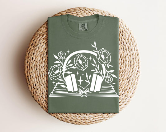 Audiobook Lover T-shirt, Audiobook Shirt, Book Lover Shirt, Audio Book Shirt