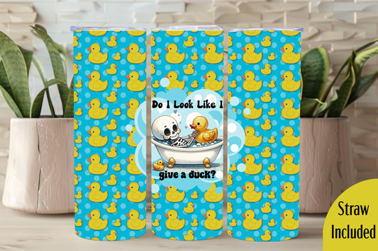 Ducks 20oz tumbler, Funny custom tumbler, Sassy custom stainless tumbler
