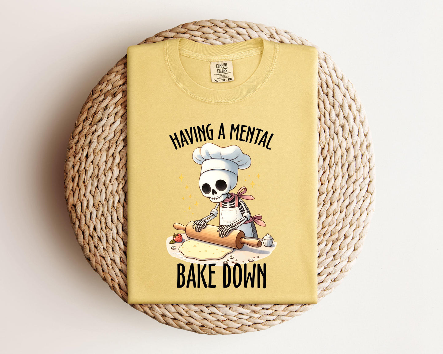Mental Bake Down T-shirt, Baking Shirt, Baker Shirt, Cute Shirt