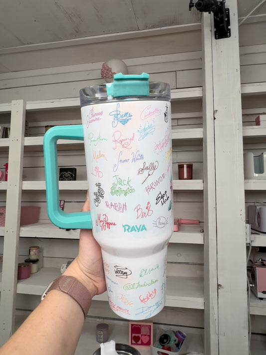 Castle 40oz tumbler
