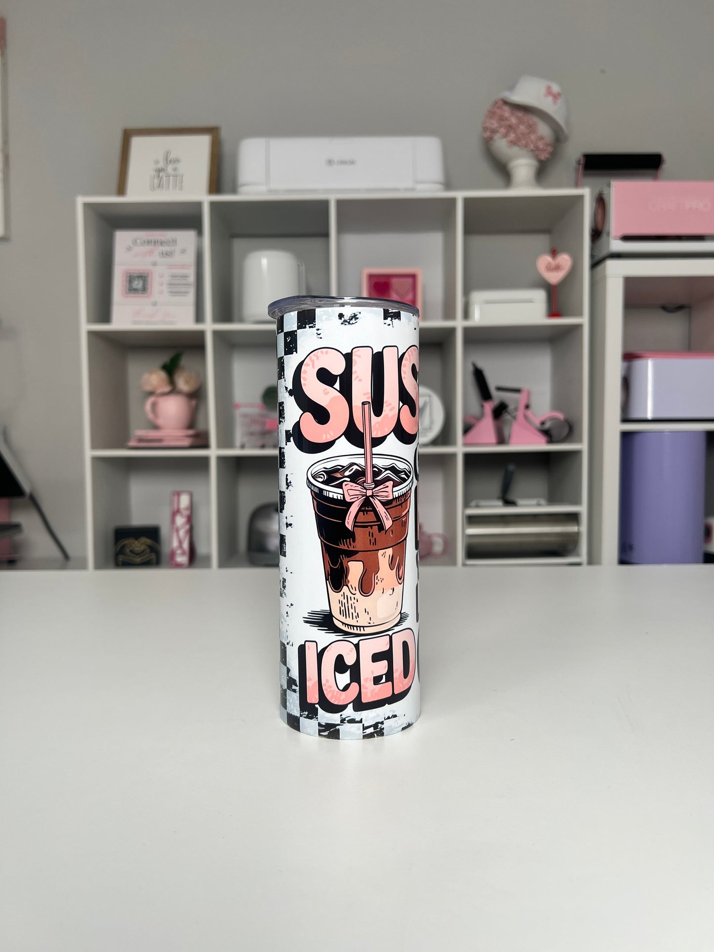 Not Broke For Coffee 20oz tumbler, Coffee quencher, Coffee Lover 20oz custom tumbler