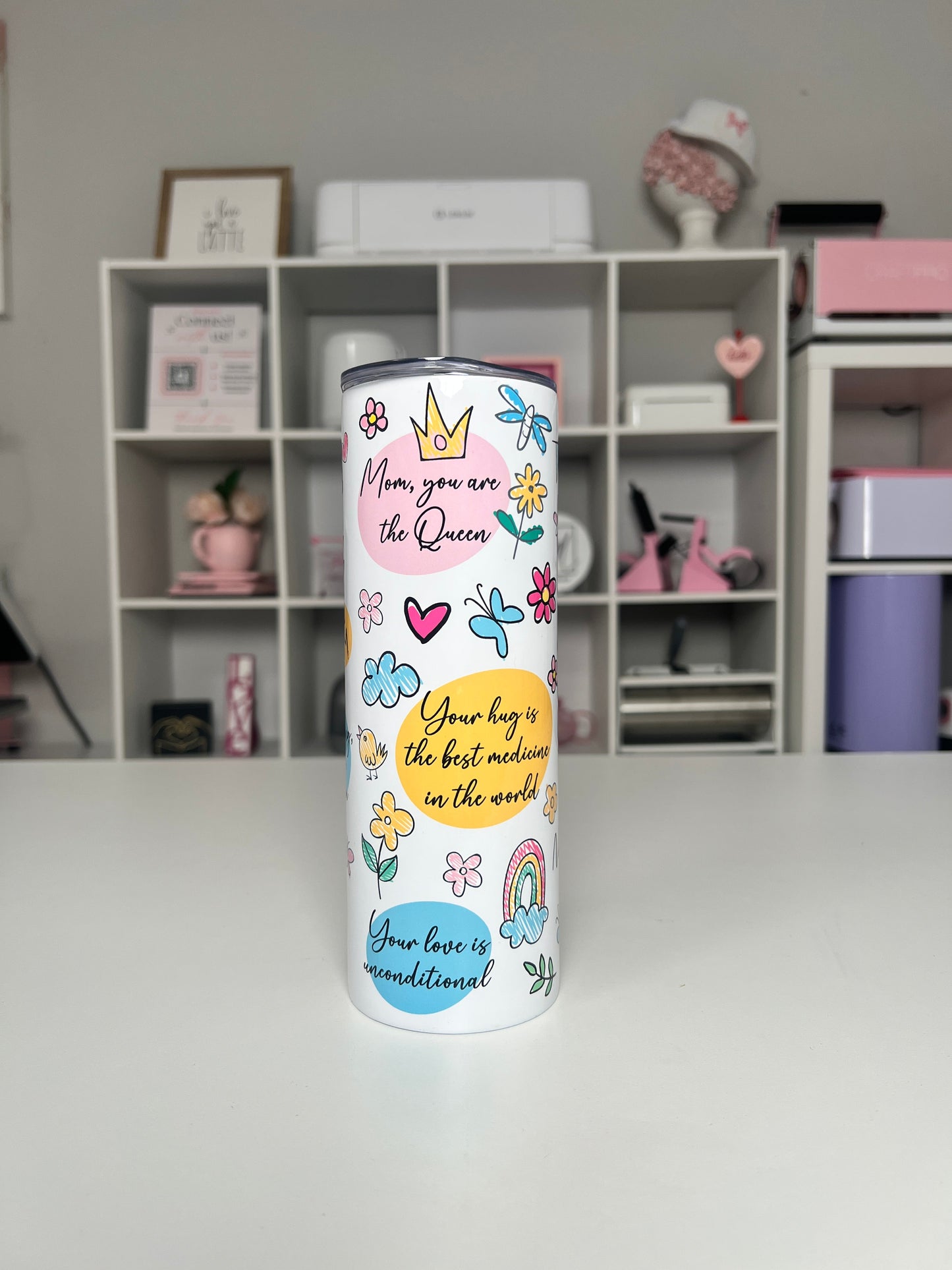 Best Mama 20oz tumbler, Mama quencher, Mejor Mama 20oz custom tumbler