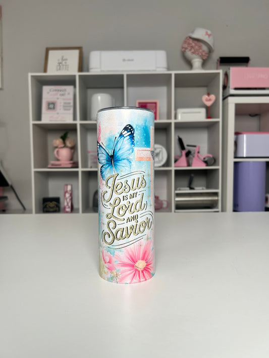 Faith 20oz tumbler, Jesus quencher, Savior 20oz custom tumbler