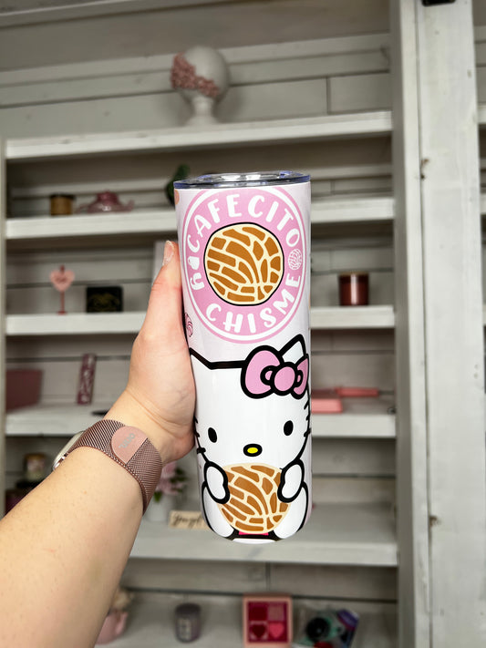 Kitty Cafecito 20oz tumbler