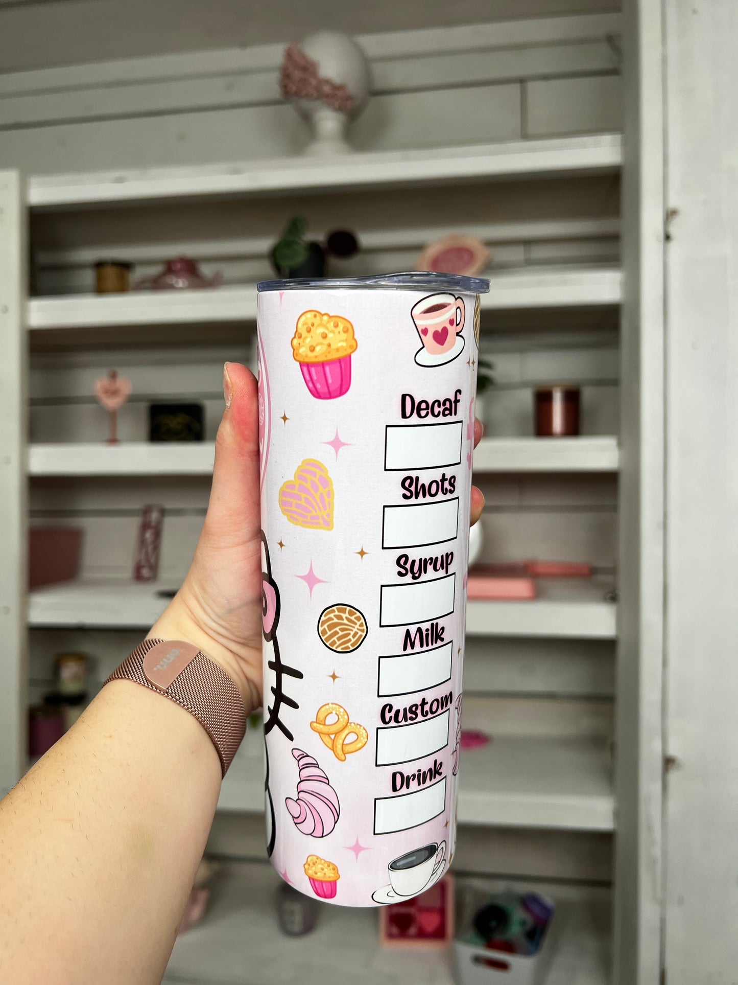 Kitty Cafecito 20oz tumbler