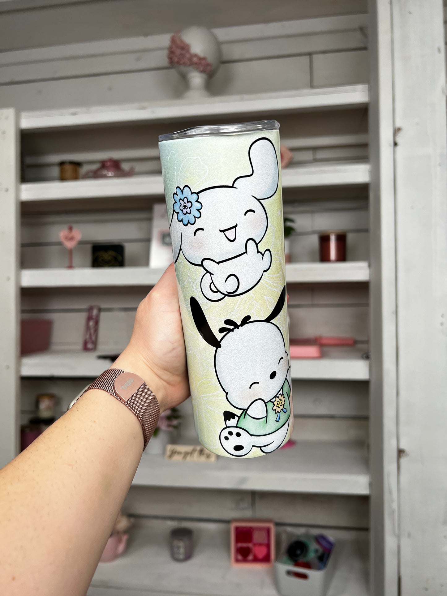 Cartoon Kitty Friends 20oz tumbler