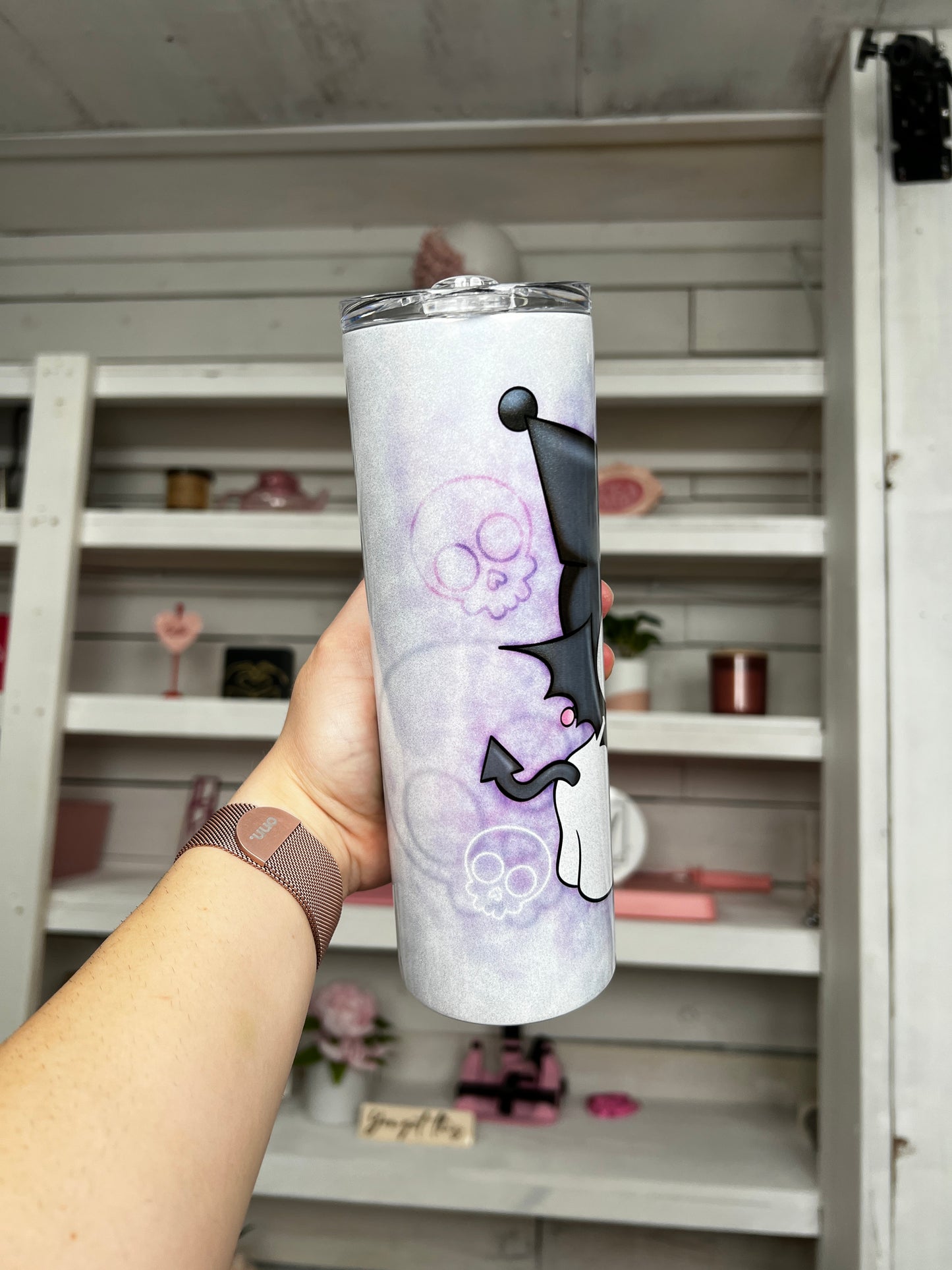 Cartoon Purple 20oz tumbler