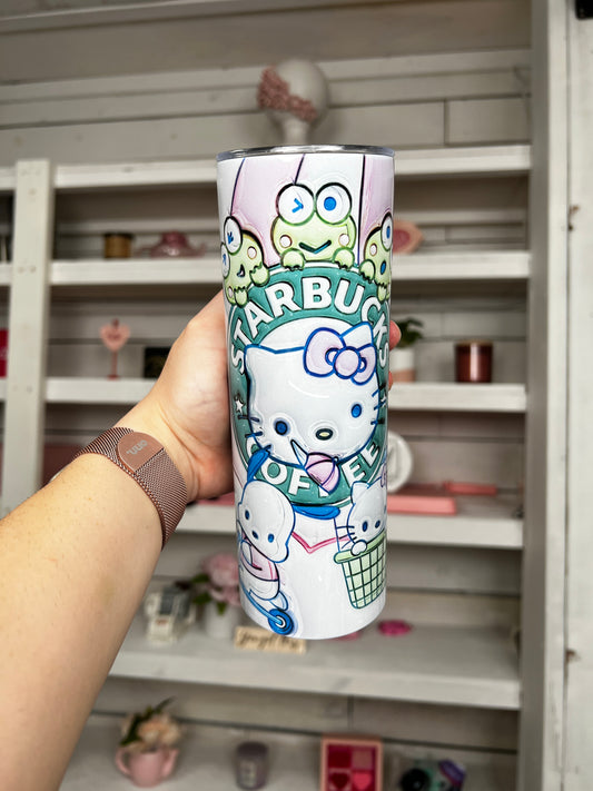 Cartoon Friends 20oz tumbler
