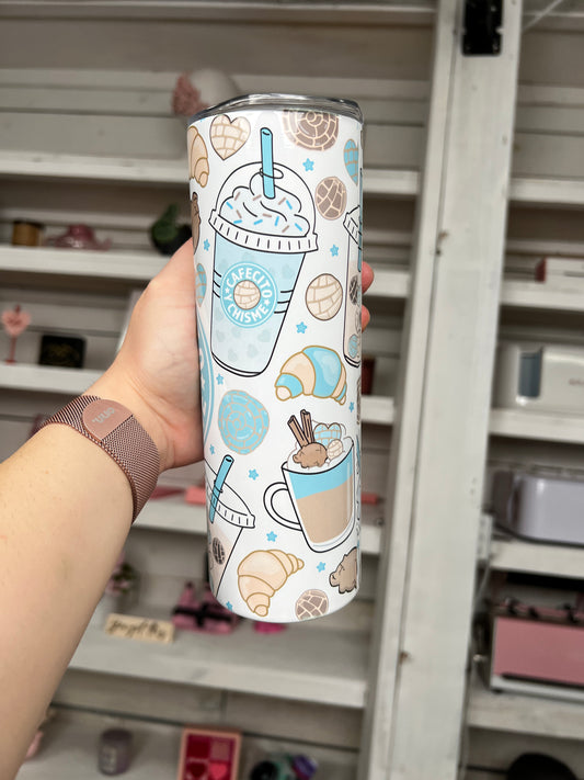 Blue Cafecito 20oz tumbler