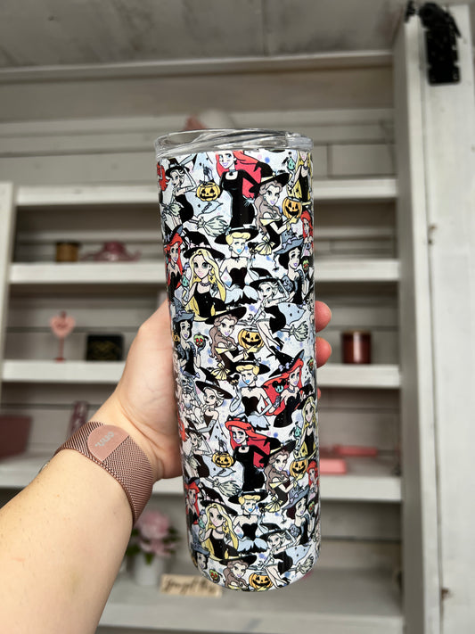 Halloween Princesses 20oz tumbler