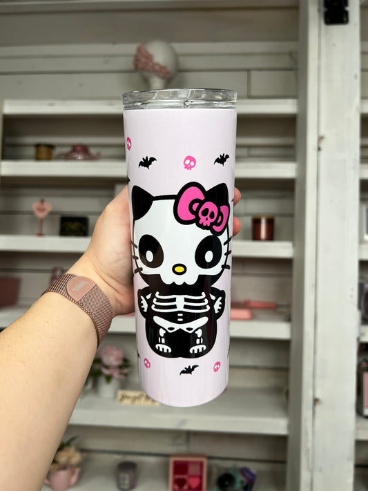 Halloween Kitty 20oz tumbler