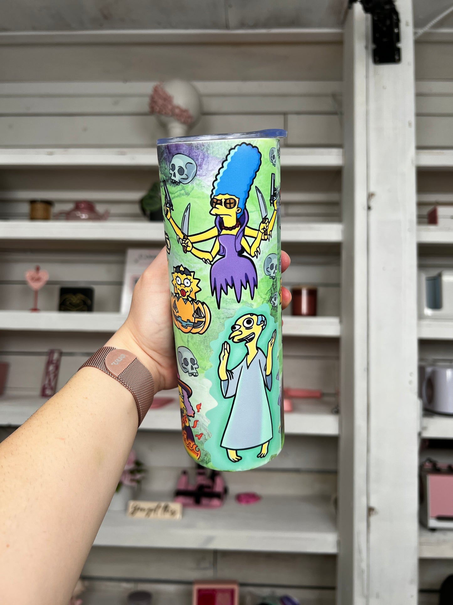 Cartoon Glow in Dark 20oz tumbler