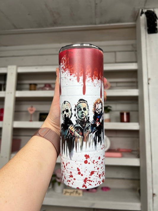 Bloody Friends Glow in Dark 20oz tumbler