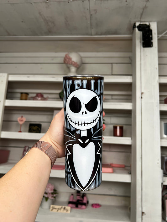 Skellington 20oz tumbler