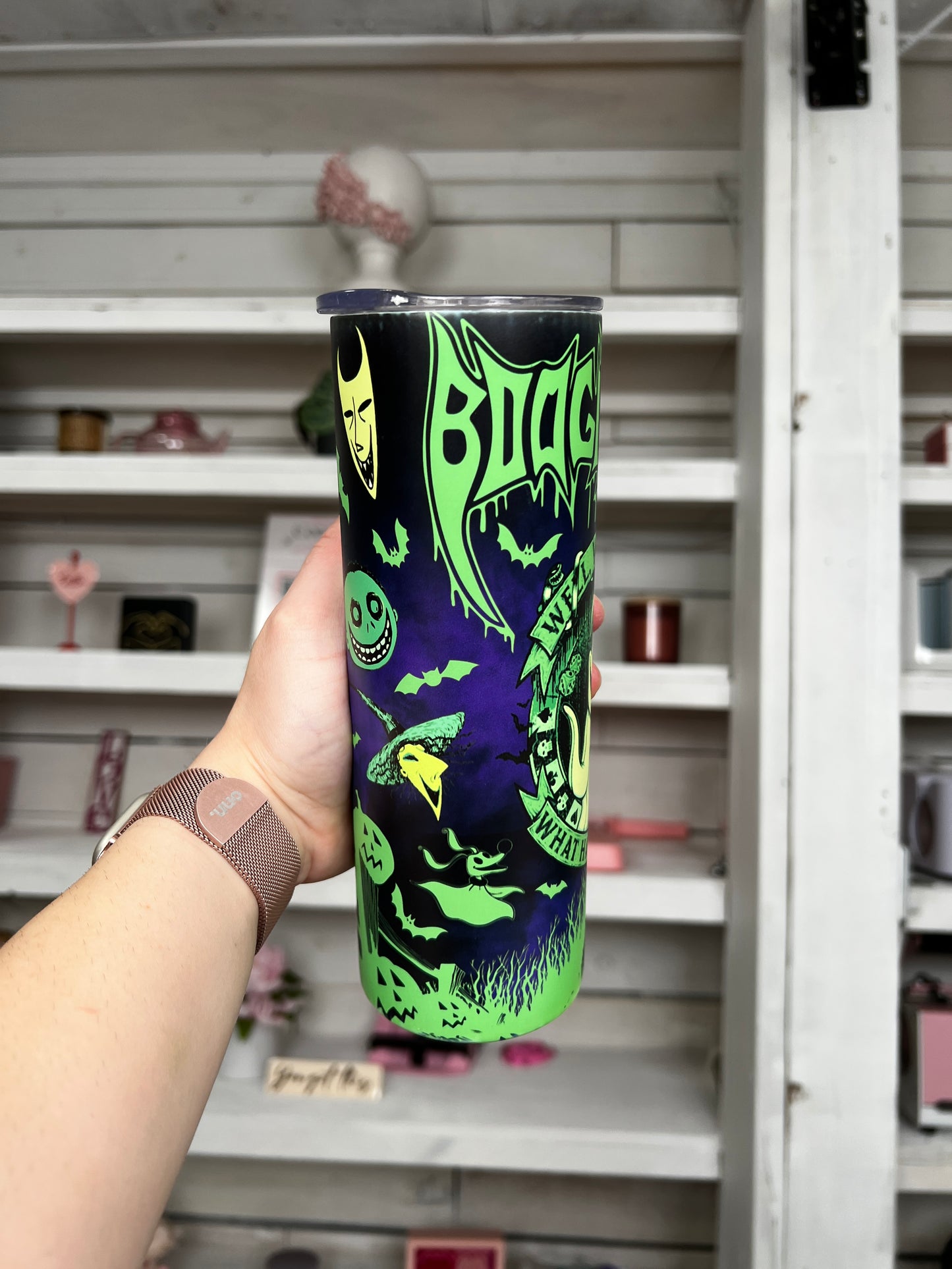 Boogieman Glow in the Dark 20oz tumbler