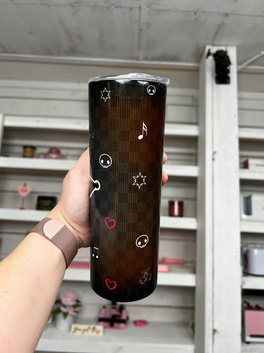 Cartoon K 20oz tumbler