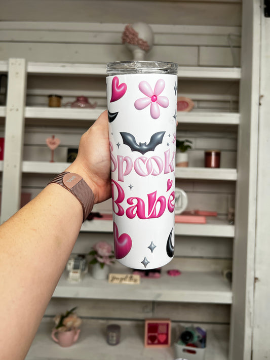 Spooky Babe 20oz Tumbler