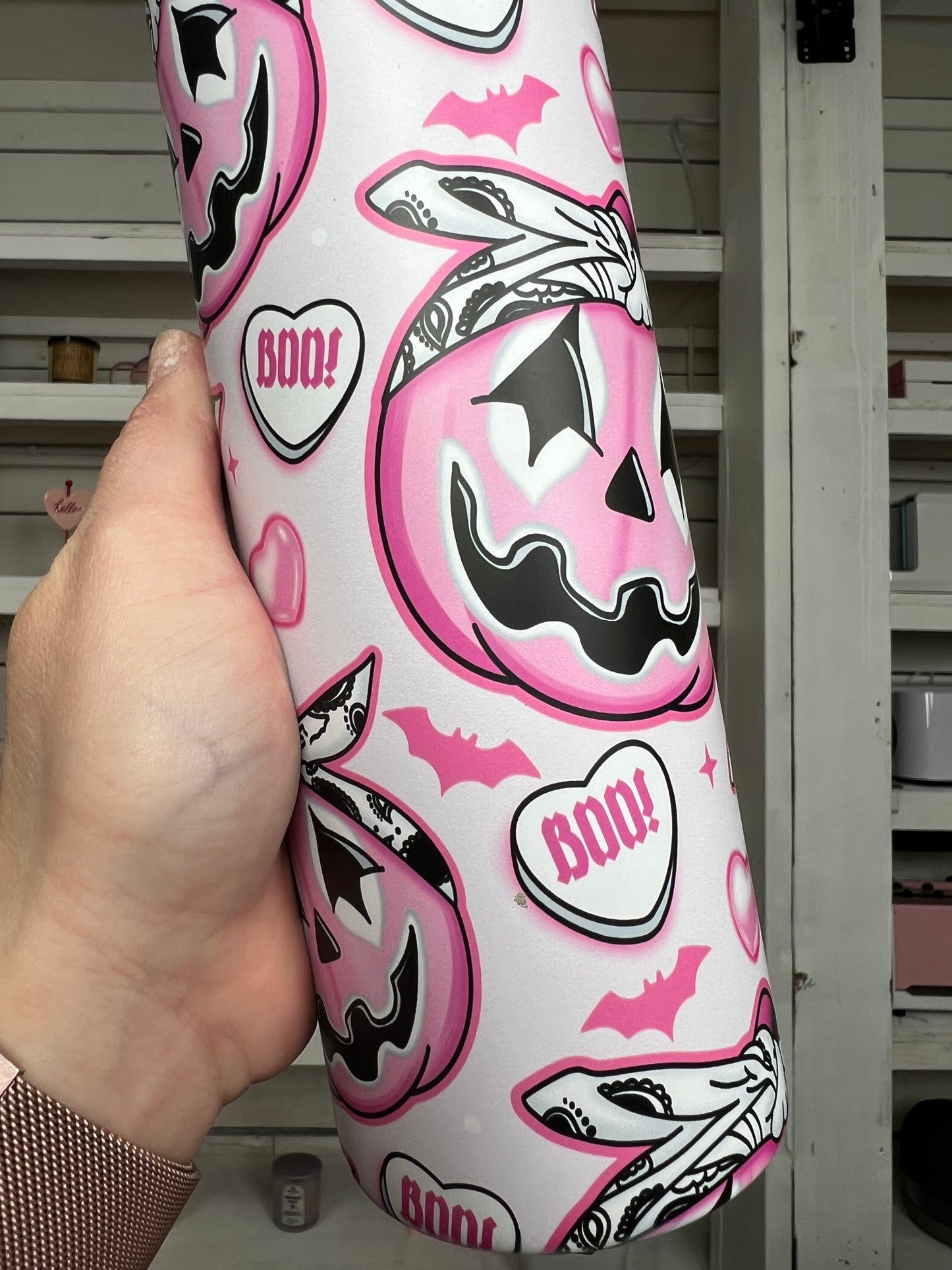Pink Pumpkins 20oz Tumbler