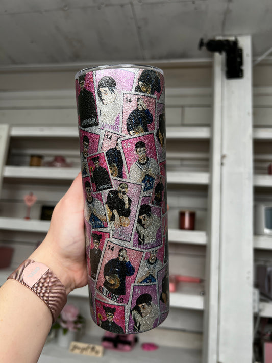 Bunny Love Glitter 20oz Tumbler