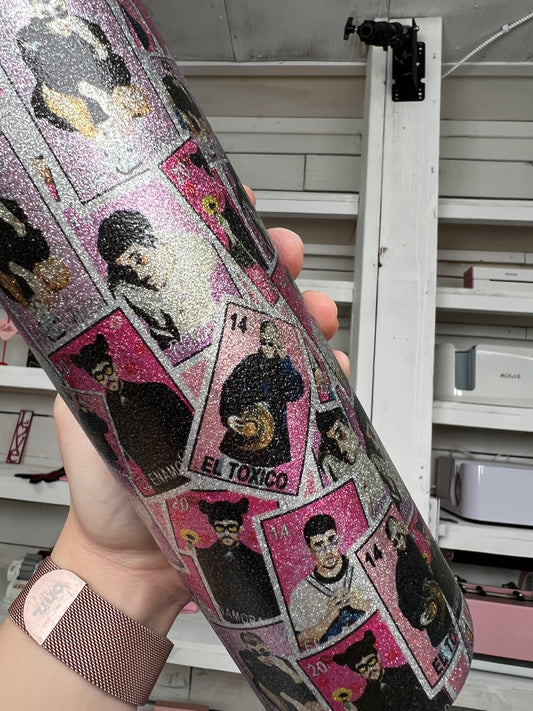 Bunny Love Glitter 20oz Tumbler