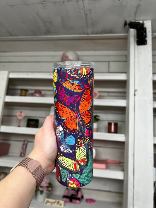 Butterflies 20oz Tumbler